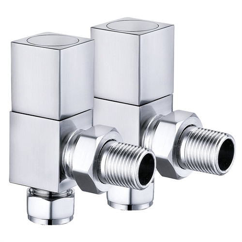 Cubic Radiator Valves (pair)